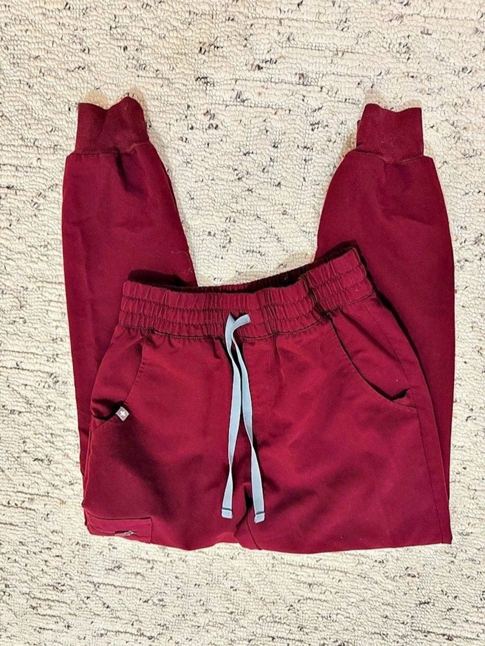 FIGS Technical Collection Yola Scrub Pants Burgundy XS/P Scrub Jogger Pants